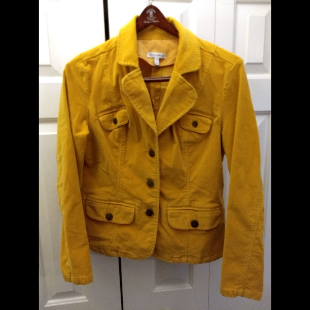 Gold Corduroy Jacket